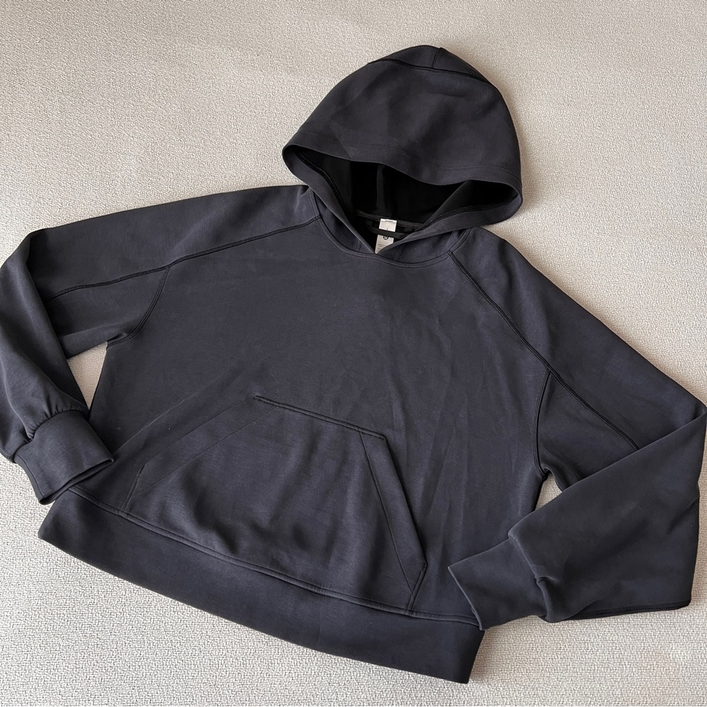 Lululemon Softstreme Hoodie Pullover Black 4 Small